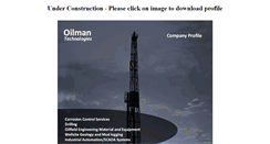 Desktop Screenshot of oilmantech.com